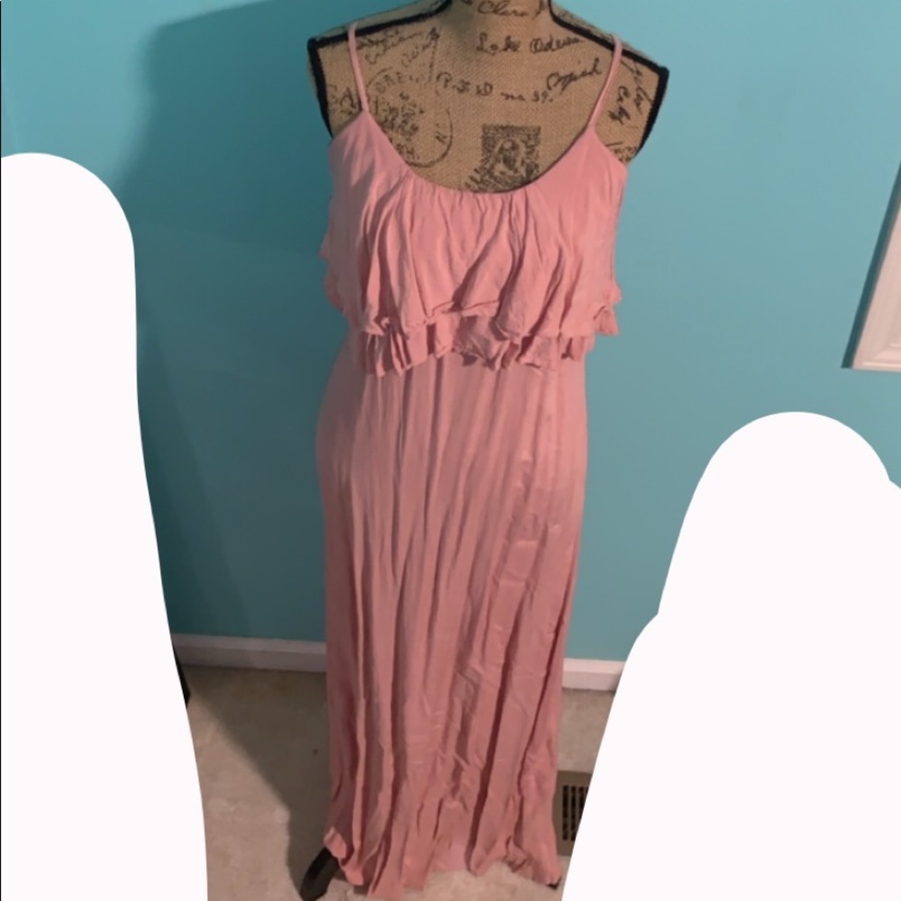 Forever 21 Pink Maxi Dress